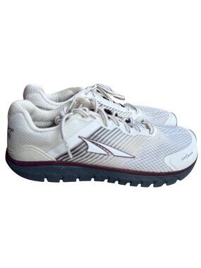 Altra Provision 4 Women's Size 10 Running Shoes White Burgundy